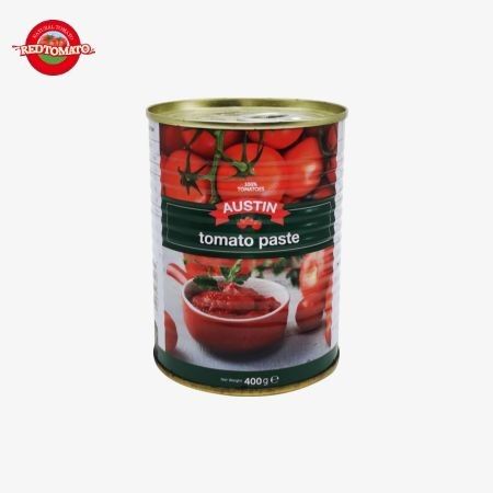 400g Bột cà chua đóng hộp dễ mở nắp Double tập trung Trung Quốc Nhà máy sản xuất Giá nhà máy