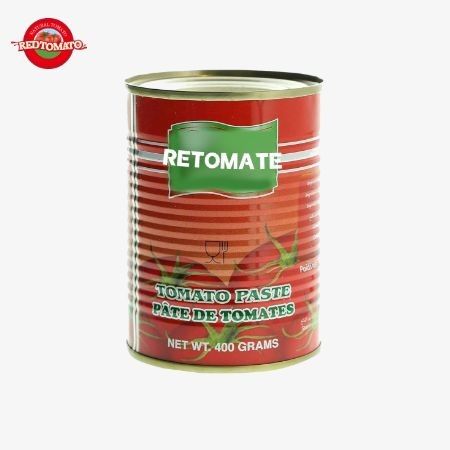 400g Bột cà chua đóng hộp 30%-100% tinh khiết với nắp mở cứng hoàn hảo để lưu trữ