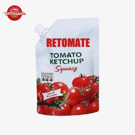 Nhà máy sản xuất OEM Sachet Ketchup 200g Chất gia vị cho bánh burger và bánh sandwich Giá nhà máy