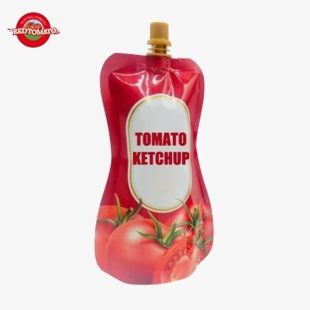 1% Brix 210g Sachet Ketchup, hương vị tự nhiên tinh khiết hoàn hảo cho nước sốt nướng