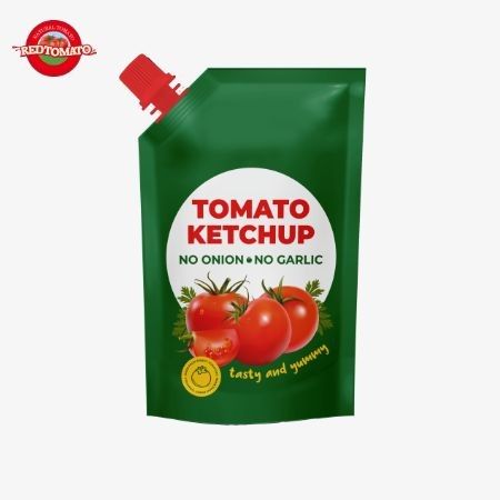 1% Brix 210g Sachet Ketchup, hương vị tự nhiên tinh khiết hoàn hảo cho nước sốt nướng