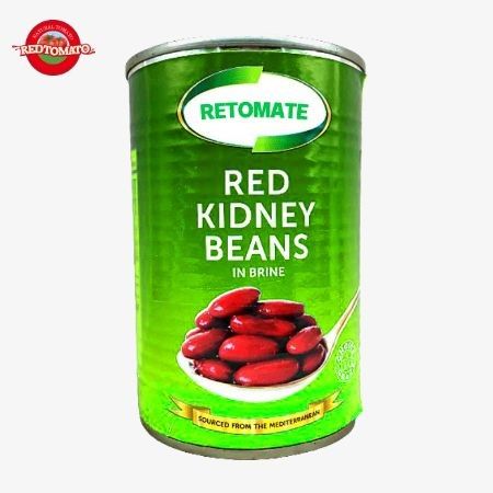 Chất tự nhiên tinh khiết hộp hạt thận đỏ trong nước ngọt 400g với hương vị thơm ngon