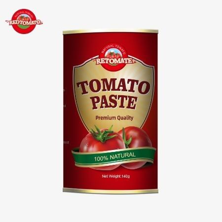 Tốt hơn chất lượng cao mới thuận tiện dễ mở nắp 140g Tin Of Gourmet Tomato Paste