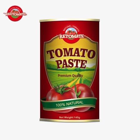 140g Bột cà chua đóng hộp có nắp mở dễ dàng theo tiêu chuẩn HACCP
