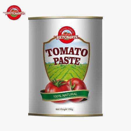 Bột cà chua đóng hộp 198g tuân thủ tiêu chuẩn ISO HACCP và BRC cũng như FDA