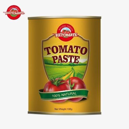 Bột cà chua đóng hộp 198g tuân thủ ISO HACCP và BRC thực phẩm FDA