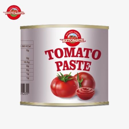 Bột cà chua đóng hộp 210g tuân thủ các tiêu chuẩn chất lượng quốc tế bao gồm ISO HACCP BRC và các quy định của FDA