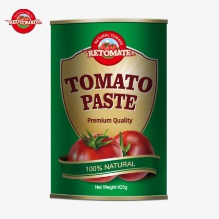 425g hộp bột cà chua tuân thủ các tiêu chuẩn toàn cầu được thiết lập bởi ISO HACCP BRC và các quy định của FDA
