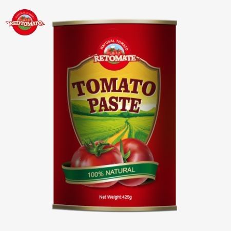 Bột cà chua 425g đóng hộp phù hợp với các tiêu chuẩn toàn cầu được thiết lập bởi các quy định của ISO HACCP BRC và FDA