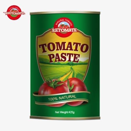 Các 425g hộp bột cà chua tuân thủ các tiêu chuẩn toàn cầu được thiết lập bởi ISO HACCP BRC và FDA quy định
