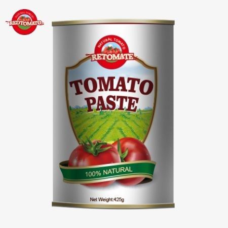 Các 425g hộp cà chua paste đáp ứng các tiêu chuẩn toàn cầu được thiết lập bởi ISO HACCP BRC và FDA quy định