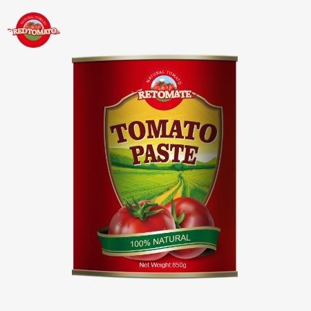 Làm thủ công với sự chú ý ở Trung Quốc 850g Bột cà chua đóng hộp có chất lượng cao