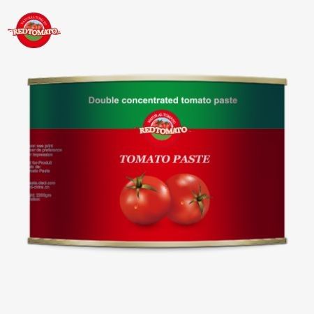 Nhà máy cà chua Bột cà chua đóng hộp 2200g hộp tươi và chất lượng cao