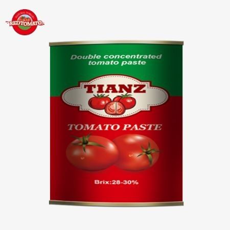 3kg nước sốt cà chua đóng hộp với 28-30% Brix với giá tốt nhất của nhà máy