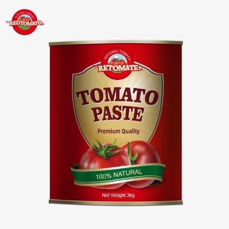 Chúng tôi sản xuất và bán bột cà chua đóng hộp chất lượng cao 3kg, đáp ứng tiêu chuẩn sản xuất ISO HACCP BRC và FDA