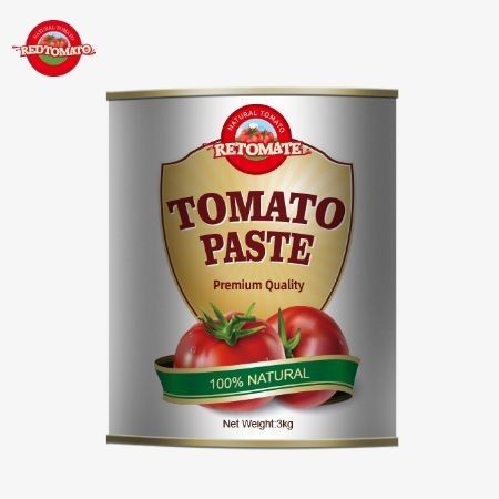 Bột cà chua đóng hộp tuân thủ tiêu chuẩn sản xuất ISO HACCP BRC và FDA