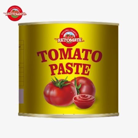 4500g Bột cà chua đóng hộp đáp ứng cả tiêu chuẩn ISO HACCP và BRC cũng như các tiêu chuẩn sản xuất của FDA