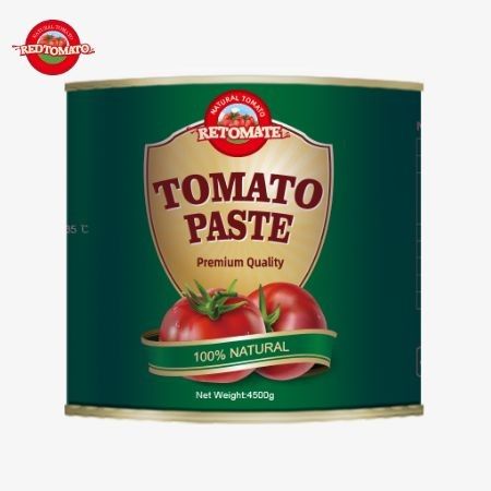 4500g bột cà chua đóng hộp tuân thủ tiêu chuẩn ISO HACCP và BRC ngoài việc đáp ứng tiêu chuẩn sản xuất của FDA
