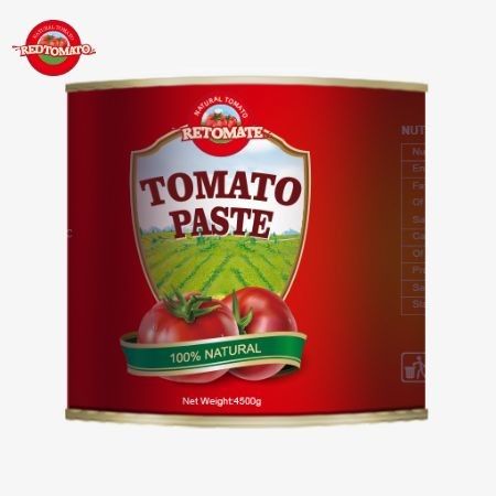 2024 Bột cà chua chất lượng cao với 4,5 kg bao bì hàng loạt 28-30 Brix loại đóng gói