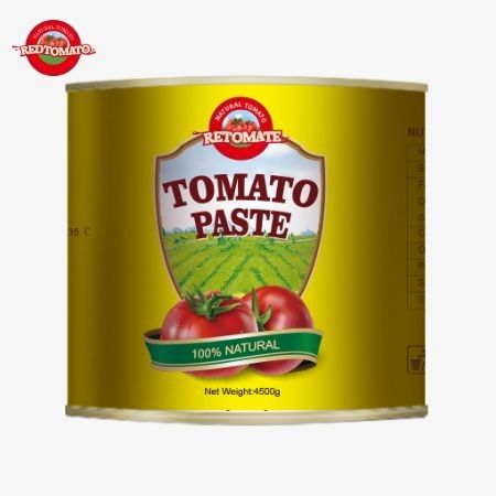 Mới cho năm 2024: giới thiệu 4.5kg Easy Open Aseptic Organic Tomato Paste với nồng độ Brix gấp đôi 28-30%