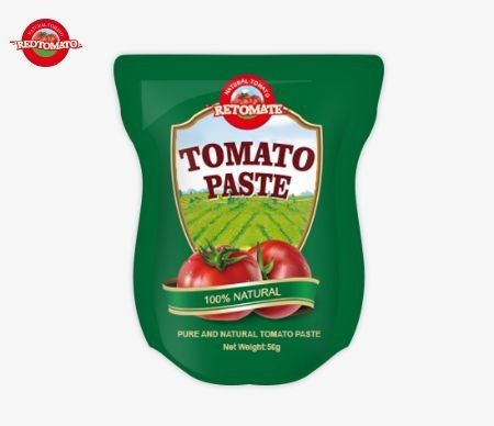 Túi đứng có chứa 56g Mùi cà chua nồng độ gấp đôi với độ tinh khiết dao động từ 28% đến100%