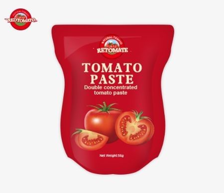 Nhập xăng cà chua, có sẵn ở kích thước 56g và 70g cung cấp một sản phẩm tinh khiết mà không có chất phụ gia
