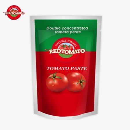 Thùng đệm đứng của bột cà chua nồng độ gấp đôi, 80g, độ tinh khiết dao động từ 30% đến 100%