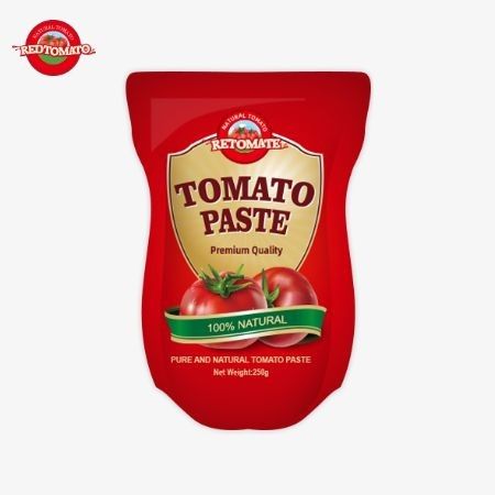 250g Món bột cà chua ngọt ngào và nhạy cảm được đóng gói thuận tiện trong một túi đứng với độ tinh khiết dao động từ 30% đến 100%.