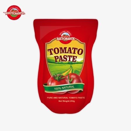 Thẻ này chứa 250g bột cà chua ngọt ngào với độ tinh khiết từ 30% đến 100%
