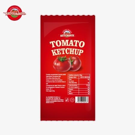 OEM 30g cà chua ketchup túi với hương vị tự nhiên tinh khiết ISO HACCP BRC Và FDA phù hợp