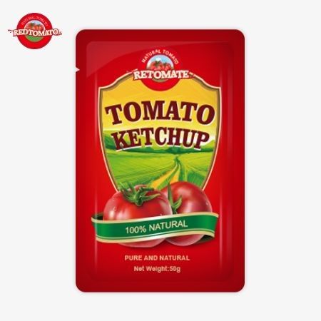Nhà máy tùy chỉnh 50g S sachet ketchup để cung cấp chứng nhận ISO HACCP FDA bán chạy nhất thế giới