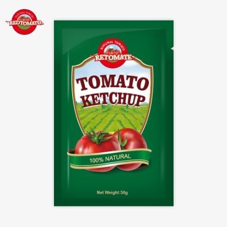 OEM cao cấp 50g túi nhỏ ketchup với giá nhà máy Trung Quốc nhà máy bán trực tiếp