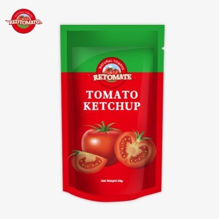 Trung Quốc Original Factory ISO Sachet Ketchup 56g hương vị tự nhiên tinh khiết vị ngọt chua
