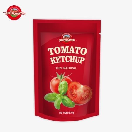 Chúng tôi cung cấp các túi ketchup 70g tiện lợi đáp ứng các tiêu chuẩn quốc tế có sẵn ở giá nhà máy