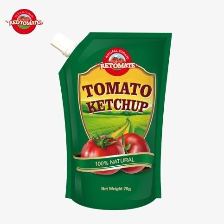 Có sẵn ở giá nhà máy, túi ketchup 70g tiện lợi của chúng tôi đáp ứng các tiêu chuẩn quốc tế