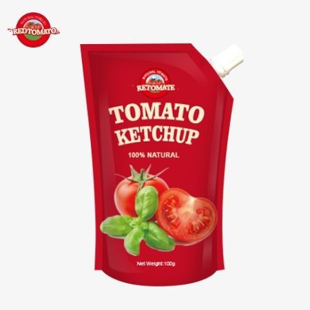 OEM Trung Quốc Giá nhà máy Nắm nước sốt túi ketchup 100g ngọt chua tinh khiết tự nhiên