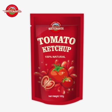 OEM Trung Quốc Giá nhà máy 100g túi ketchup chua ngọt, gia vị tự nhiên tinh khiết