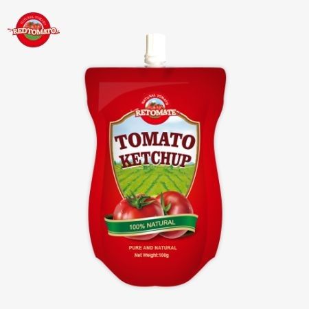 Trung Quốc OEM giá nhà máy 100g ngọt và chua túi ketchup túi tất cả các hương liệu tự nhiên