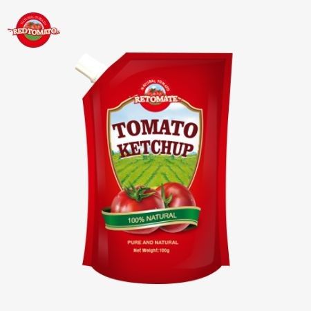 Tiêu chuẩn OEM và có sẵn Giá nhà máy 140g Ketchup túi đáp ứng quốc tế
