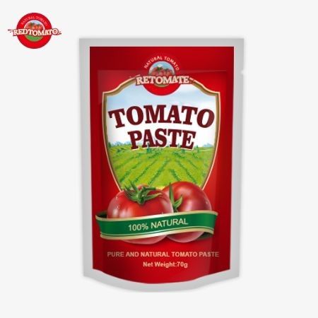 Redtomato Brand 70g Premium Double Concentrated Tomato Paste Bag - hương vị phong phú thiết kế đứng thuận tiện