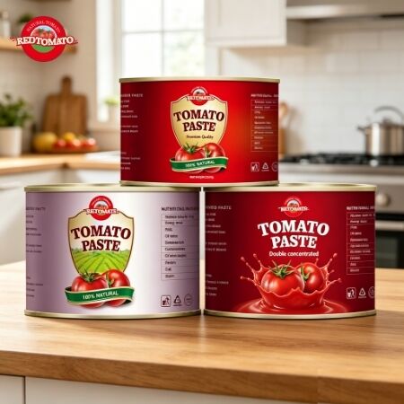 2200g Bột cà chua đóng hộp với 28-30% Brix và ISO, HACCP, BRC, Chứng nhận chất lượng cao hơn của FDA