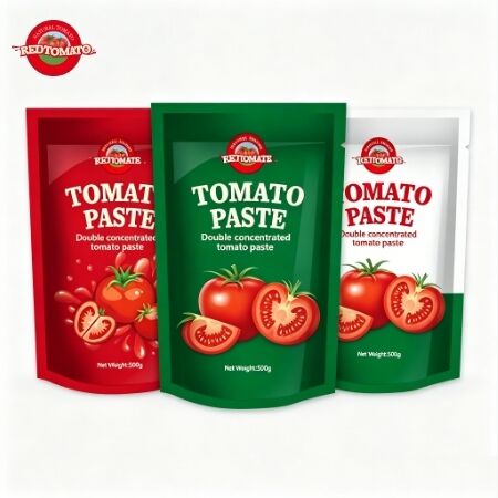 500g Gói cà chua đóng gói ba lần cô đặc với hương vị chua ngọt ISO HACCP BRC được FDA chứng nhận