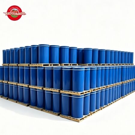 Bột cà chua cô đặc đôi mùa mới 30-32% Brix Trống Tân Cương nguyên chất 100%