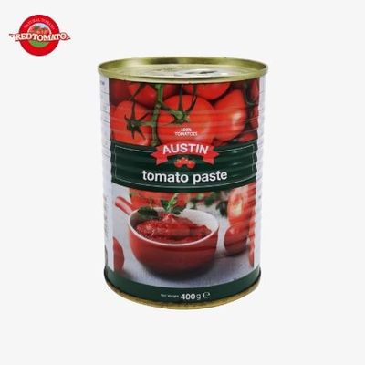 Mở dễ dàng nắp có thể Tomato paste 140g mỗi hộp Tomato paste đỏ