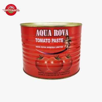 Tất cả các loại bột cà chua đóng hộp tự nhiên 2200g Không có chất phụ gia 30%-100% độ tinh khiết