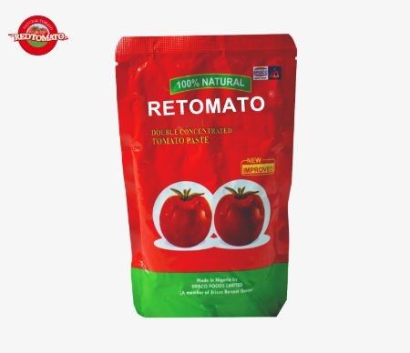 OEM Mùi cà chua tập trung gấp ba lần 100g Stand Up Sachet 30%-100% Độ tinh khiết
