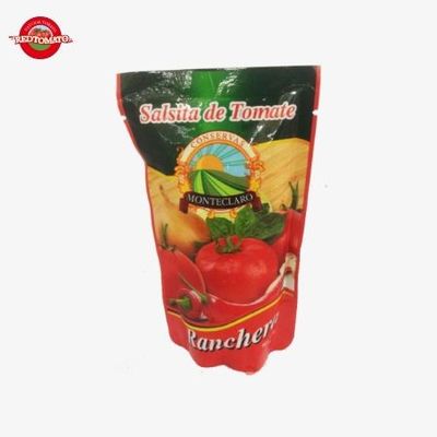 ISO Pouch Tomato Paste, 227g Triple Concentrated Tomato Paste 30%-100% Độ tinh khiết