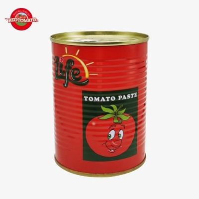 Khóa mở cứng Bột cà chua đóng hộp 140g mỗi lon nén gấp đôi