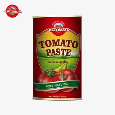 140g Bột cà chua đóng hộp có nắp mở dễ dàng theo tiêu chuẩn HACCP