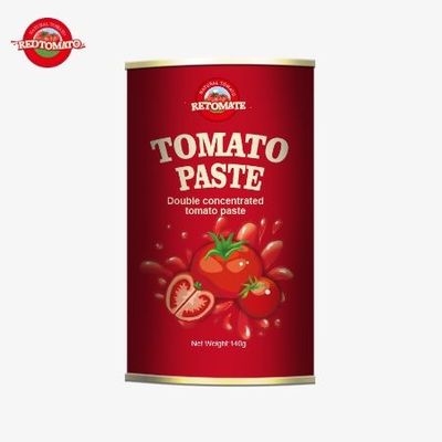 140g Bột cà chua đóng hộp với chứng nhận QS đặc biệt thuận tiện